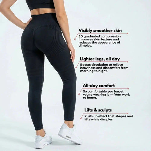 Flexients 3D Leggings Classic Black back
